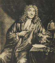 Antonie van Leeuwenhoek, the first person to use a microscope to view bacteria
