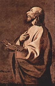 Probable self-portrait of Francisco Zurbarán as Saint Luke, c. 1635-1640.