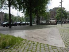 The Homomonument in Amsterdam, a memorial to the gay victims of Nazi Germany.