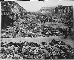 April 12, 1945: Lager Nordhausen, where 20,000 inmates are believed to have died.