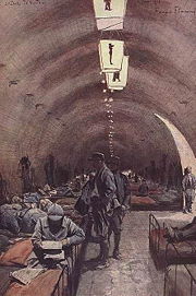 One of the bunkers of the Verdun citadel