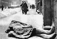 Approximately one million civilians died of starvation and exposure in the Siege of Leningrad