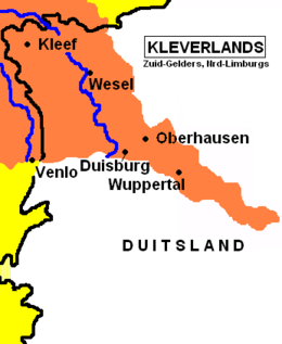 Kleverlandish as spoken in Germany