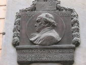 Remembrance plaque for Goya in Bordeaux