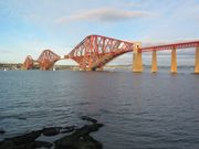 The Forth Bridge, Scotland: an iconic feature of the rail network