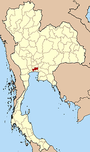 Location within Thailand