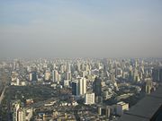Bangkok as seen from Baiyoke Tower II