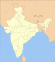 Thumbnail map of India with Sikkim highlighted
