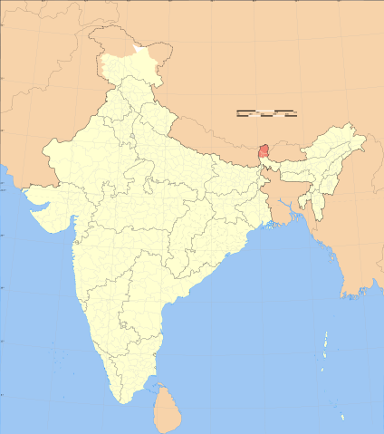 Image:India Sikkim locator map.svg