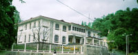 The "White Hall" complex on "The Ridge" houses the residences of the Chief Minister and Governor of Sikkim.