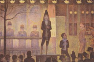 Georges Seurat (1859-91) - Circus Sideshow, (1887-88)