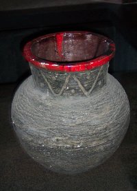 An ancient Armenian urn.