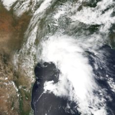 Tropical Storm Allison on June 5, 2001