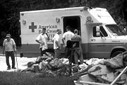 Aid from the American Red Cross