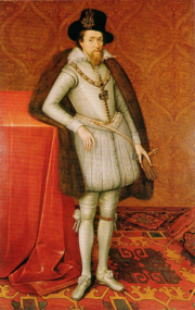 Portrait of James VI by John de Critz, circa 1606
