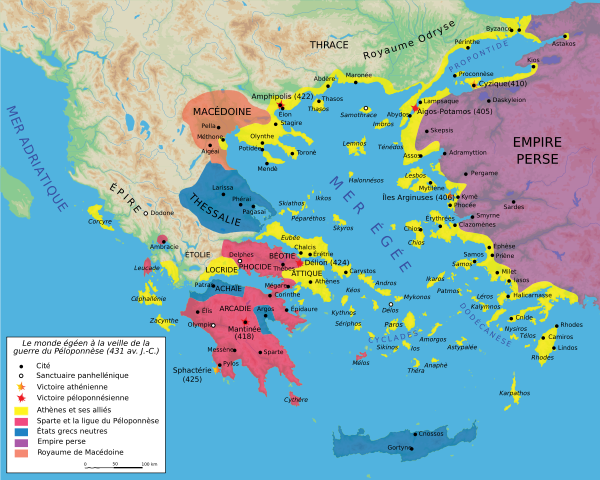 Image:Map Peloponnesian War 431 BC-fr.svg