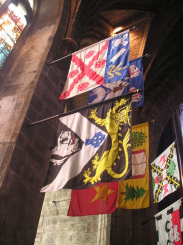 Image:Banners of Knights of the Thistle.jpg