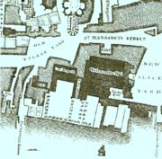 A detail from John Rocque's 1746 map of London