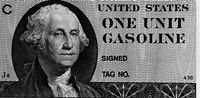 Gas coupon printed but not issued during the crisis