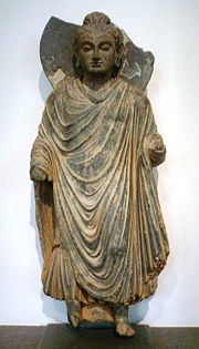 Gautama Buddha, ancient region  of Gandhara, northern Pakistan, 1st century CE, Musée Guimet, Paris.