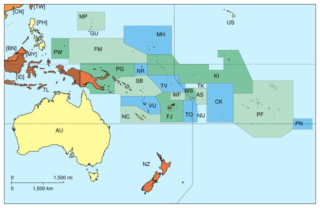 Image:Oceania ISO 3166-1.svg