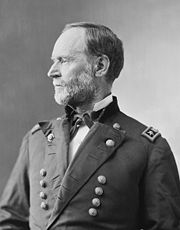 Portrait of William Tecumseh Sherman by Mathew Brady