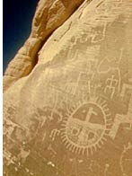 Petroglyphs in Bryce Canyon indicate the presence of people in the area several thousand years ago, but little is known about them.