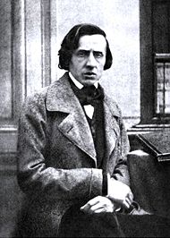 The only known photograph of Frédéric Chopin, believed to have been taken by Louis-Auguste Bisson in 1849. (It is commonly mistaken for a daguerreotype.)