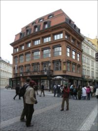 Cubist House of the Black Madonna, Prague, Czech Republic