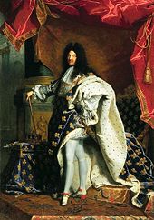 King Louis XIV (1638–1715), by Hyacinthe Rigaud, (1701).