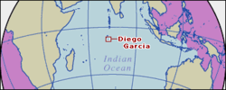 Location map of Diego Garcia.