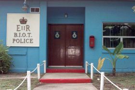 Diego Garcia Police Station.