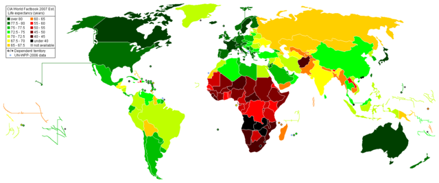 Image:Life Expectancy 2007 Estimates CIA World Factbook.PNG