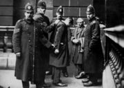 David Kirkwood being detained by police during the 1919 Battle of George Square
