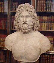 Bust of Zeus in the British Museum
