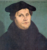 Martin Luther, German reformer, 1529