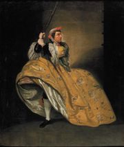The role of  Sir John Brute in The Provoked Wife became one of David Garrick's most famous roles.