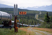 Trans-Alaska Pipeline for crude oil.
