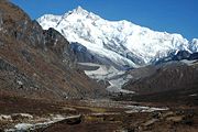Kangchenjunga (8'586 m), highest peak of India and 3rd highest on earth