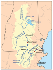 Merrimack River watershed