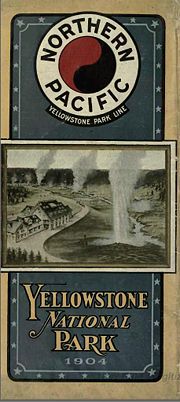 Yellowstone Park Line Brochure 1904