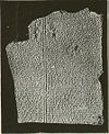 The tablet containing the epic of Gilgamesh.