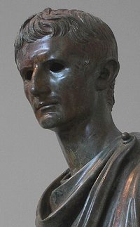 Bronze statue of Augustus, Archaeological Museum, Athens.