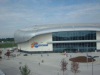 The new ice hockey stadium.