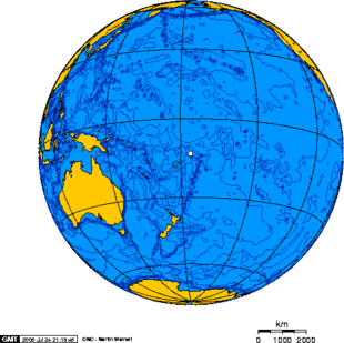 Orthographic projection centred over Wallis and Futuna Islands