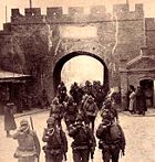 Japanese troops entering Shenyang 18 September 1931