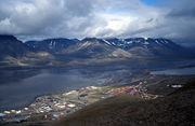 View overlooking Longyearbyen