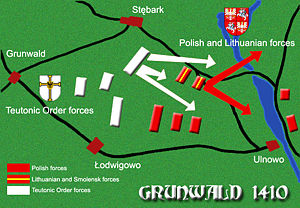 Retreat of Lithuanian light cavalry