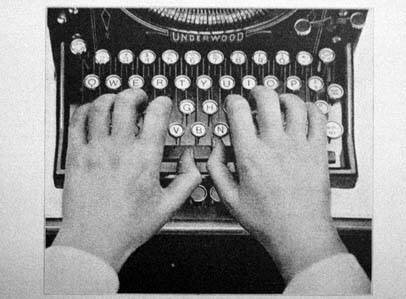 The "QWERTY" layout of typewriter keys became a de facto standard and continues to be used long after the reasons for its adoption (including reduction of key/lever entanglements) have ceased to apply.
