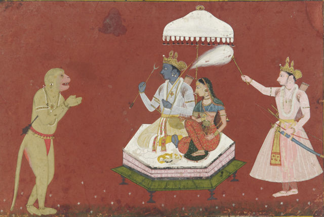 Image:Hanuman before Rama.jpg